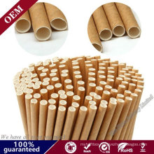 Eco Disposable Bubble Tea Paper Straw Biodegradable Manufacturer Wholesale Sharp End Diagonal Cut